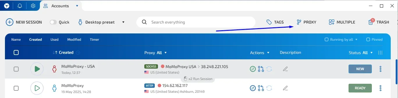 Как использовать Momoproxy с Linken Sphere - img 9