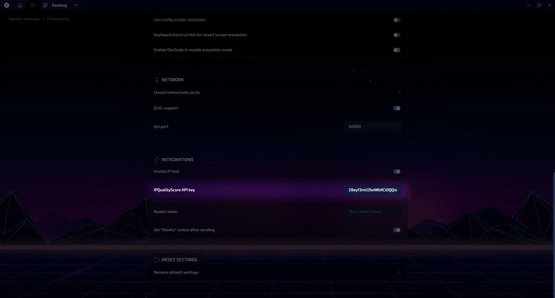 How does IP Quality Score work and its integration into Linken Sphere - img 11
