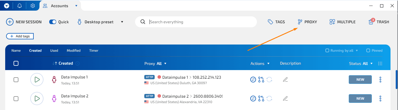 How to Use DataImpulse Proxies with Linken Sphere: Full Setup Guide - img 6