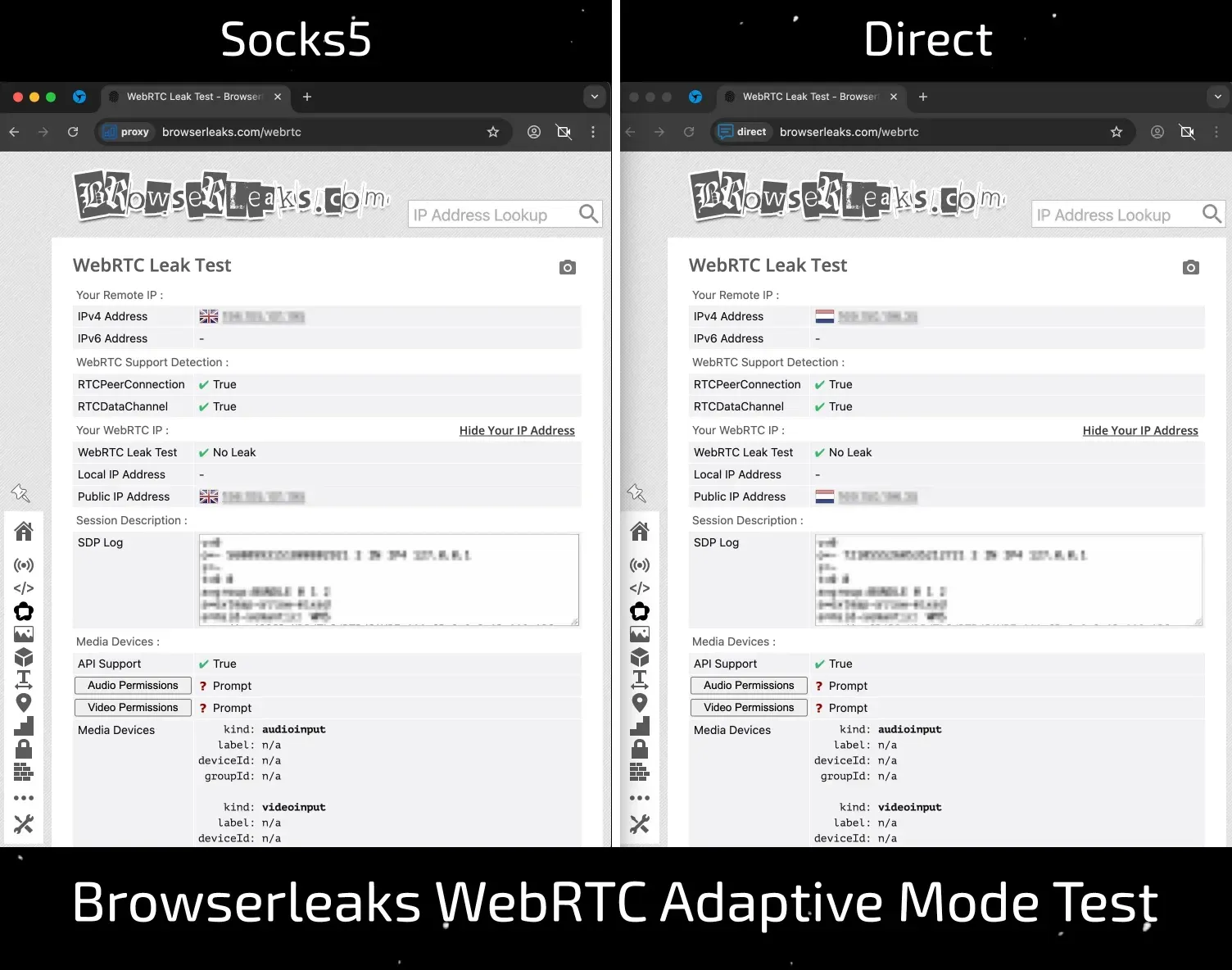New WebRTC substitution mode in Linken Sphere - img 2