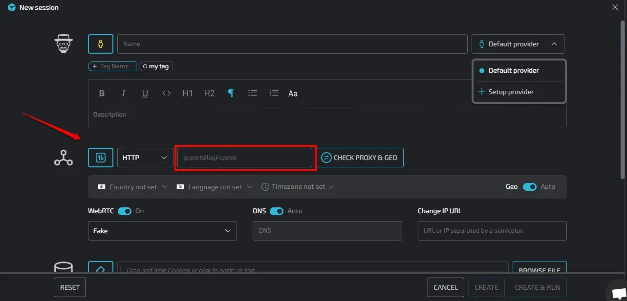 Integration guide: Webshare + Linken Sphere - img 4