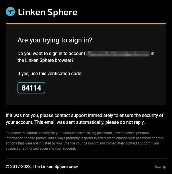 Two Factor Authentication (2FA). What It Is and How to Set It Up in Linken Sphere - img 6