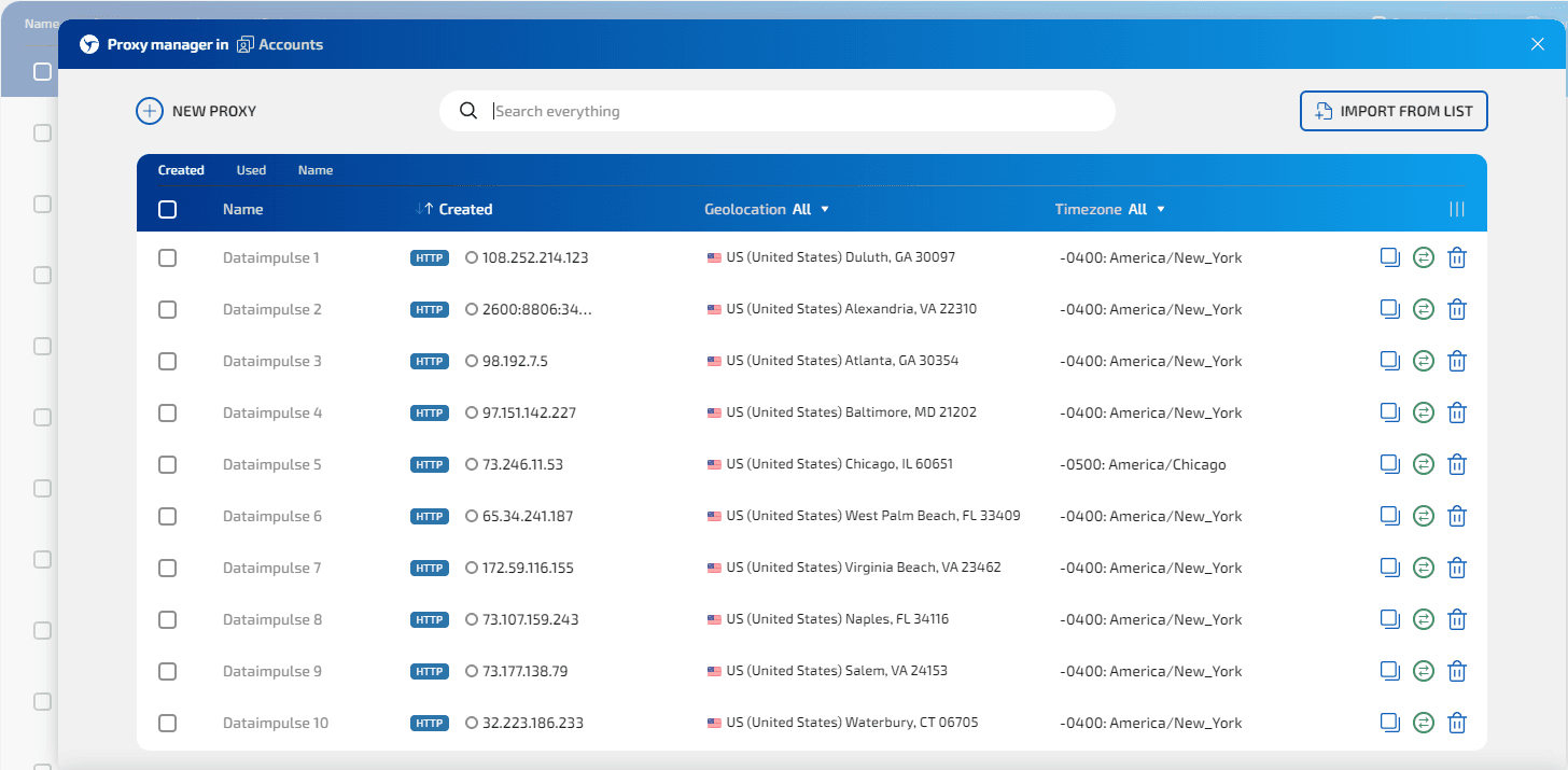 How to Use DataImpulse Proxies with Linken Sphere: Full Setup Guide - img 8